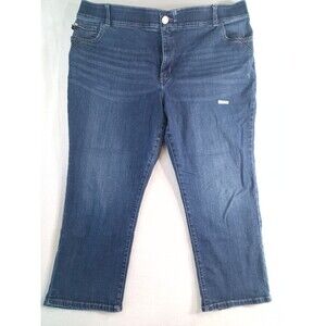 Lee Total Freedom Jeans Womens 22W Stretch Comfort Fit Straight Medium (P)